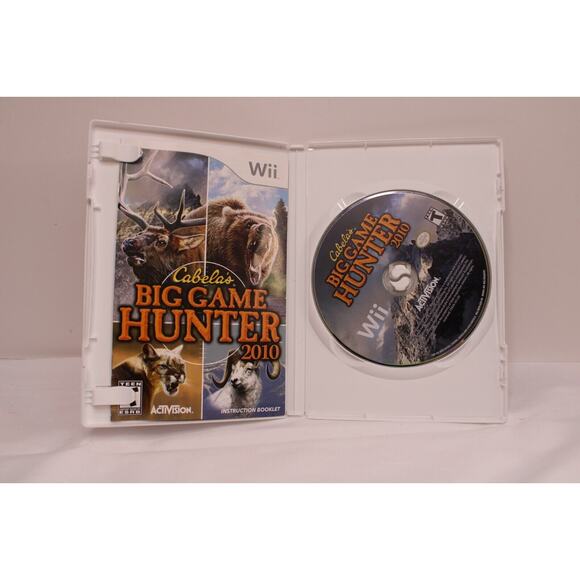 Cabela's Big Game Hunter 2010 (Nintendo Wii) Complete Game TESTED - Picture 4 of 6